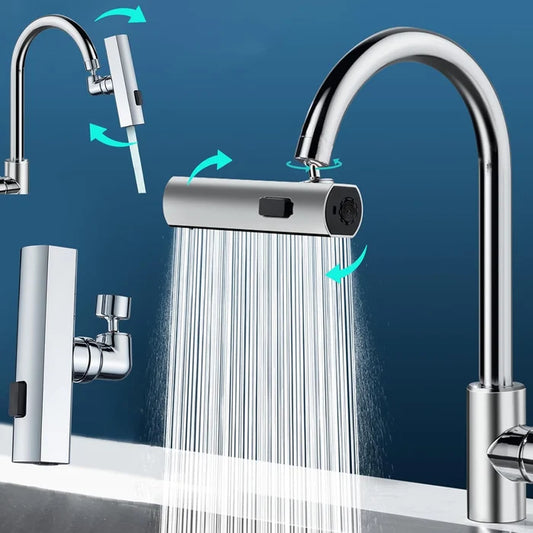 3 in 1 360° Waterfall Kitchen Faucet