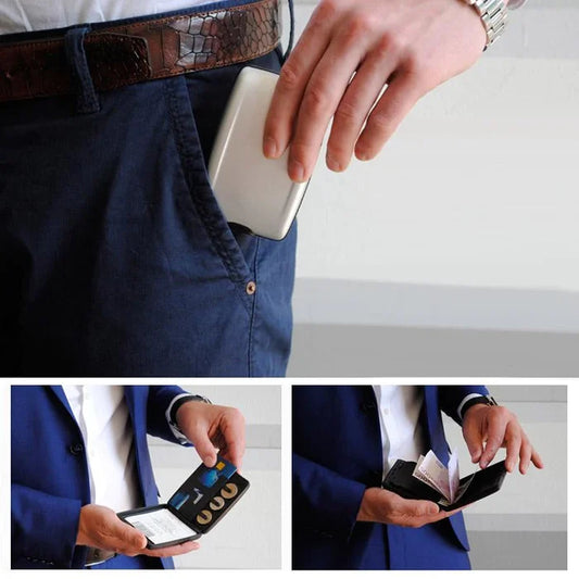 Secure RFID Cash and Cards Wallet